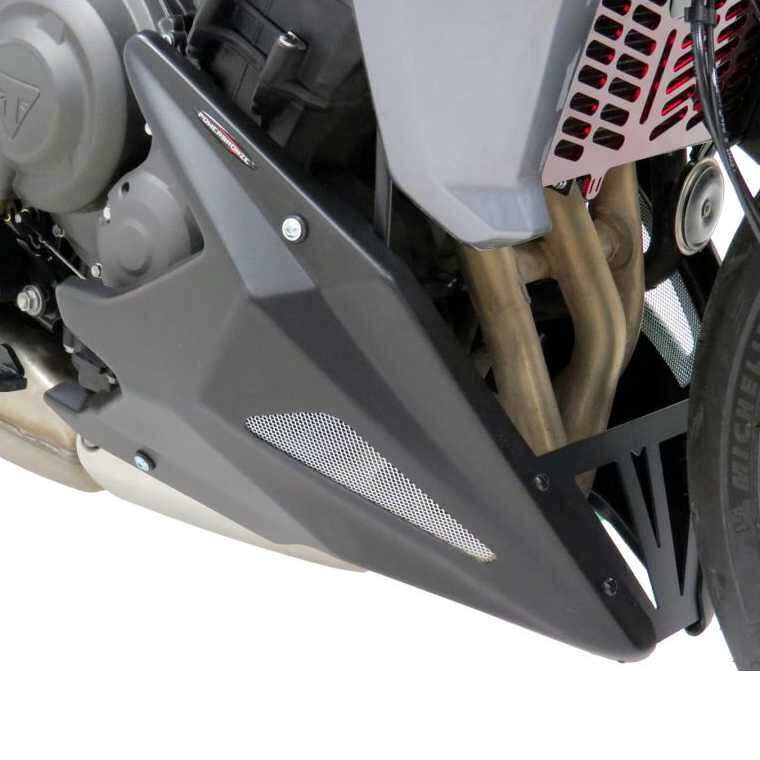 トライアンフ トライデント660 (21-25)/タイガースポーツ660 (22-25) ベリーパン/スポイラー POWERBRONZE|モトパーツ 店