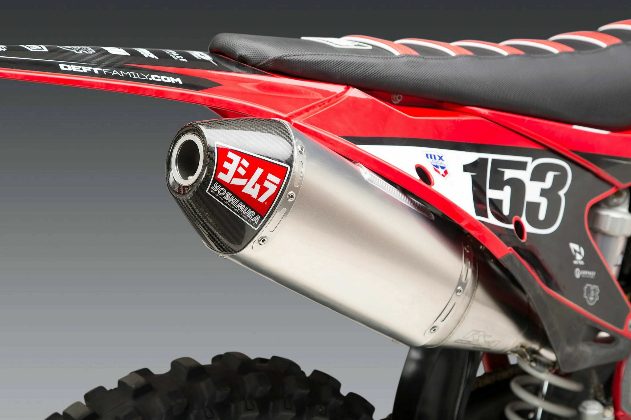 USヨシムラ RS-4 スリップオンマフラー シルバー Husqvarna FC450/FX450 (2019-2022) / KTM 450SX-F/XC-F (2019-2022)｜モトパーツ　店