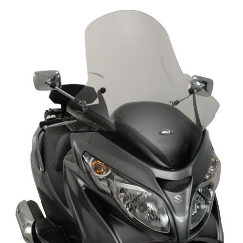 SUZUKI(スズキ) バーグマン400/スカイウェイブ400 06-16 ウインドスクリーン 84x68 クリア GIVI