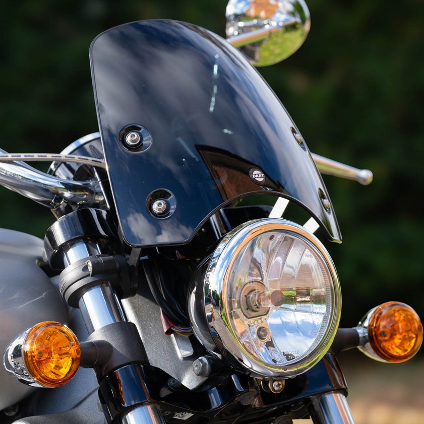 インディアン Scout/Sixty/Bobber スクリーン クラシックS3 ブラック DART