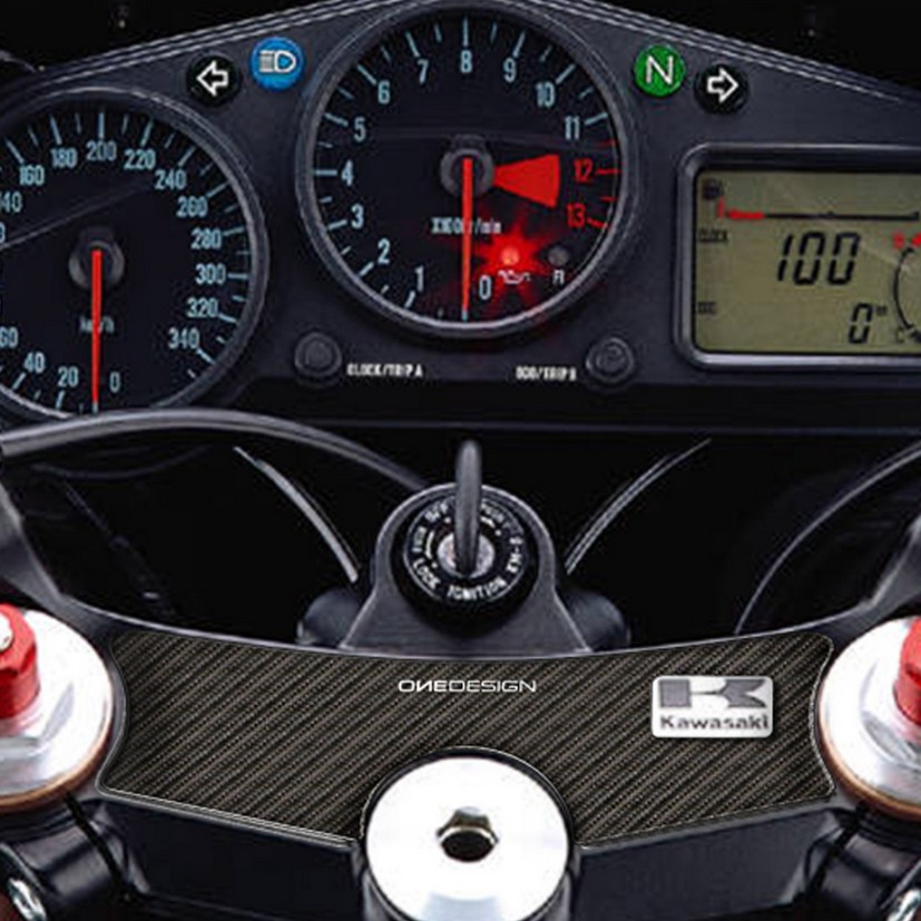 楽天市場】プリント(print) トップブリッジステッカー ZX-6R 07