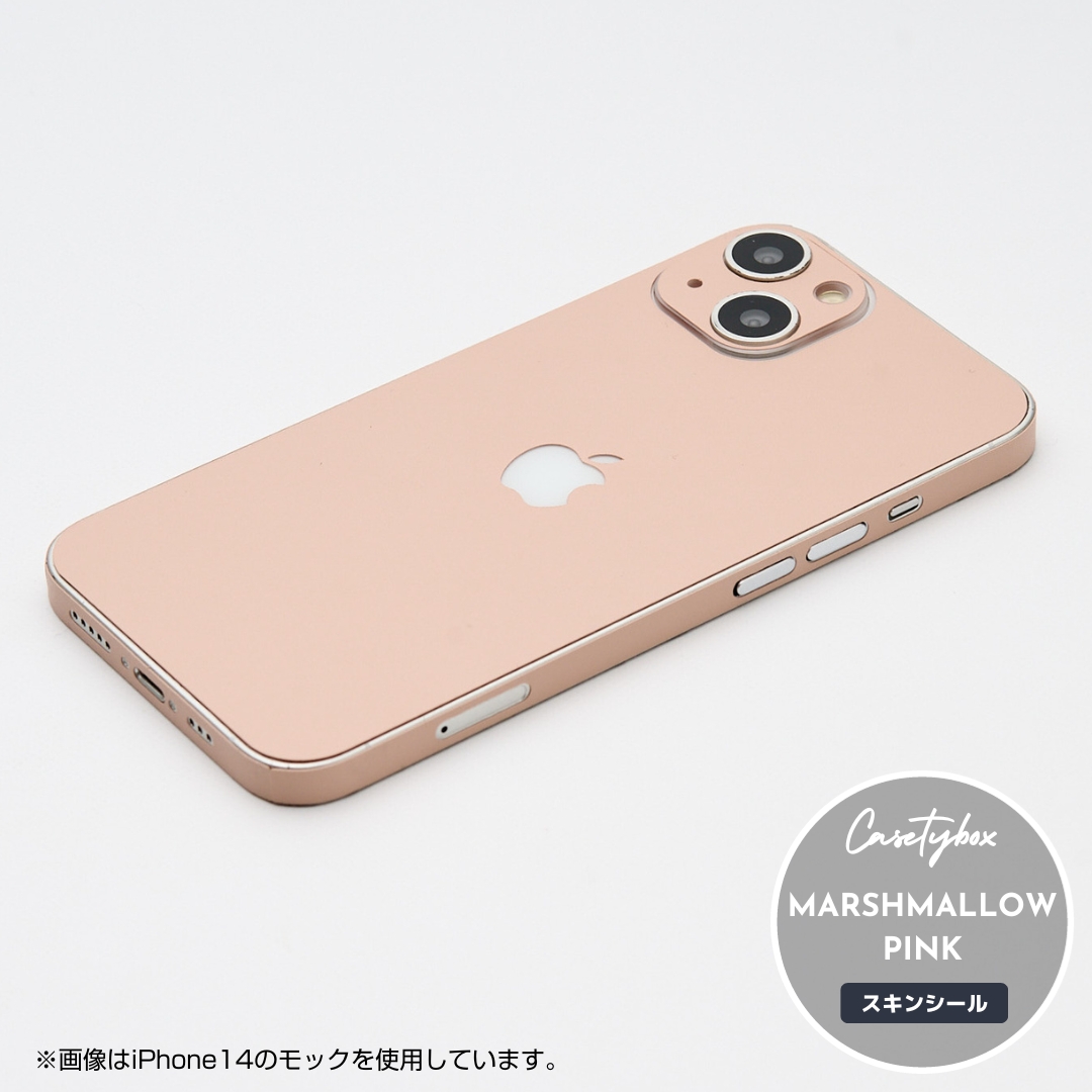 iPhone 15/14/13/12/11/SE3 ローズミルクティー 軽量耐衝撃フレーム電話ケース        