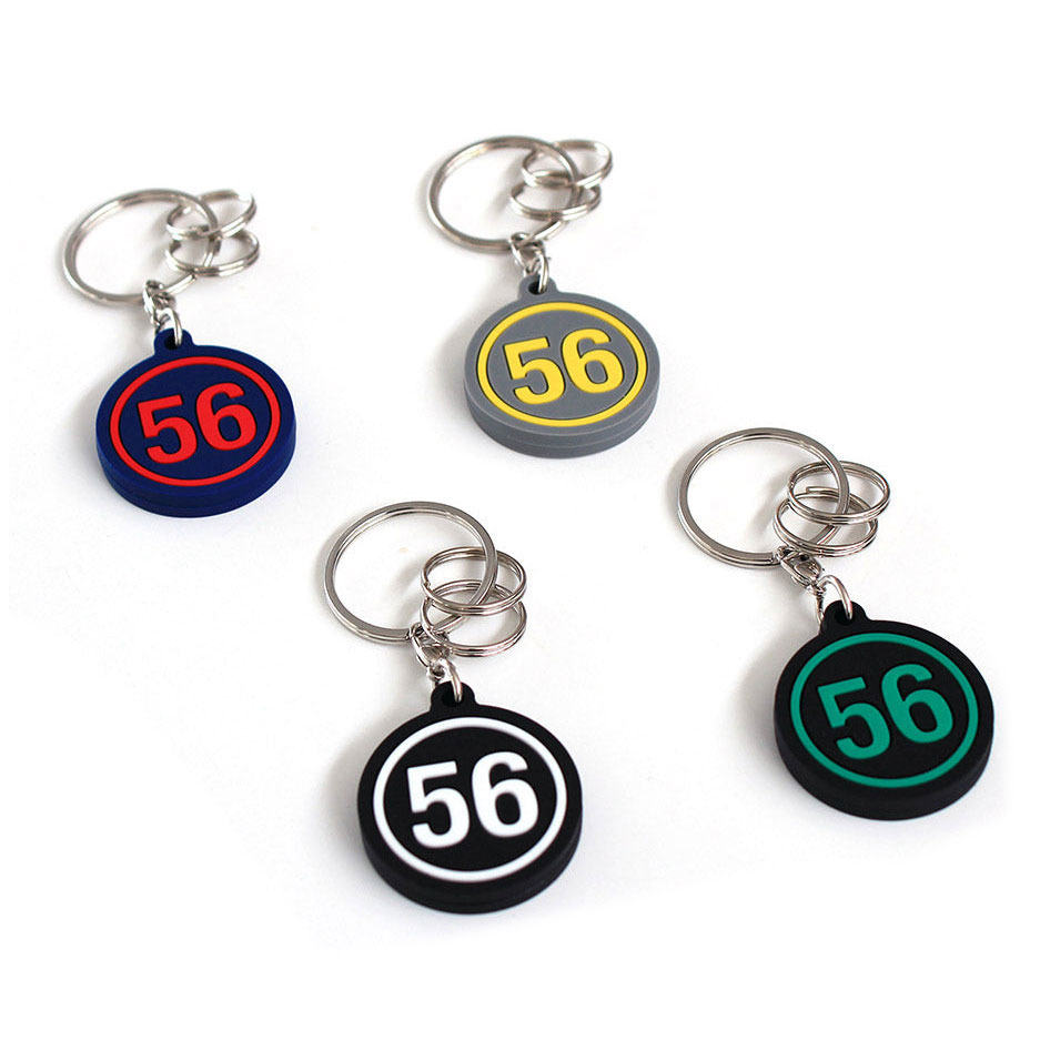 楽天市場】56デザイン キーホルダー ティアドロップ キーホルダー