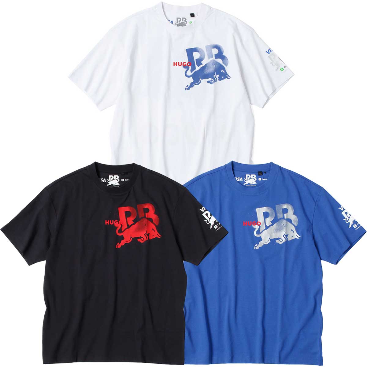 ビザ・キャッシュアップRB 支給品ポロシャツ(M) ビザ・キャッシュアップRB F1チーム ポロシャツ VISA CASH APP