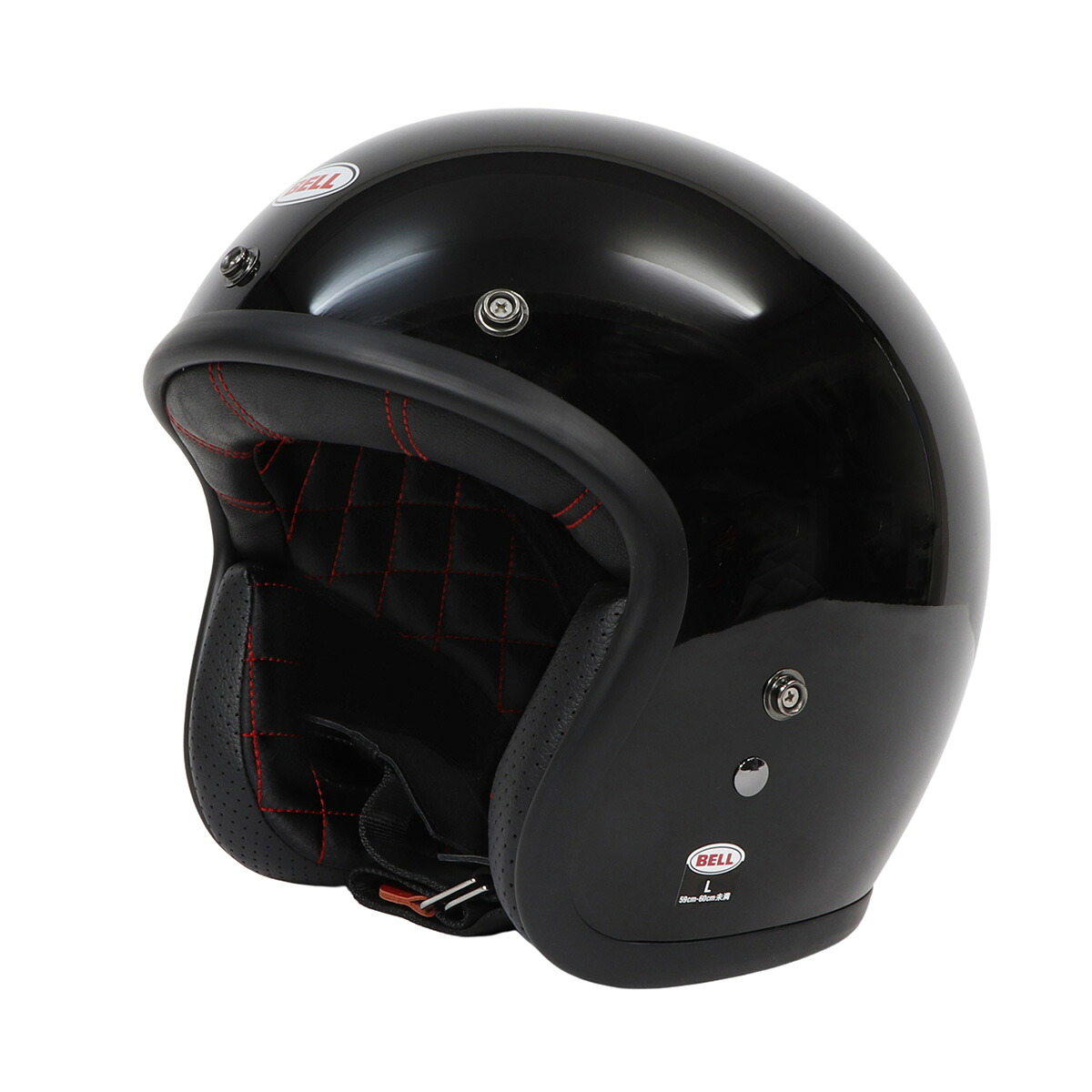 ベル ジェット CUSTOM500 ソリッド グロス ブラック バイク ヘルメット BELL｜Motorimoda