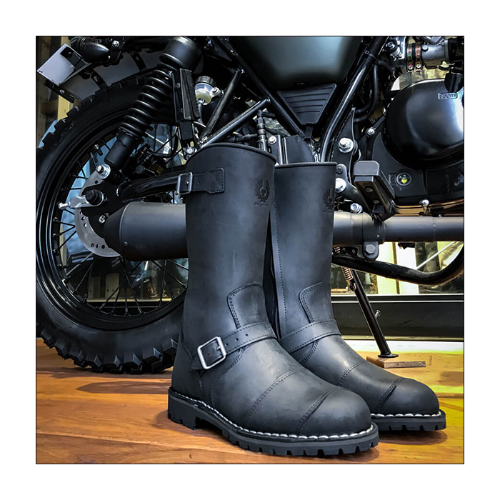 【包装無料/送料無料】 ベルスタッフ BELSTAFF メンズ ブーツ シューズ・靴【biker boots】Khaki:お客様満足度NO.1