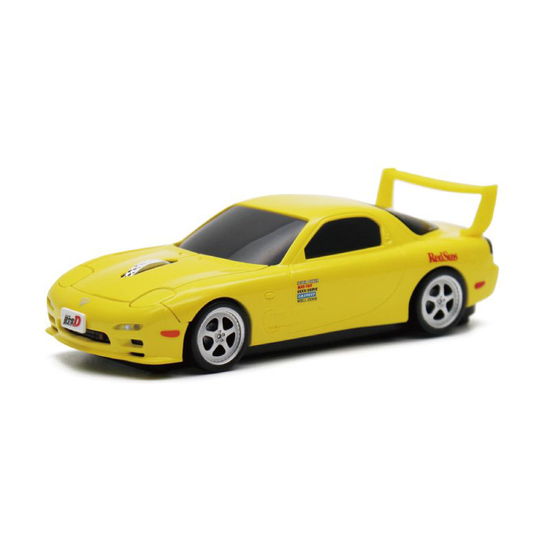 雑貨 カセットカープロダクツ 無線マウス マツダ RX-7(FD3S) 『頭文字D』 高橋啓介1巻版 車 Cassette Car Products画像