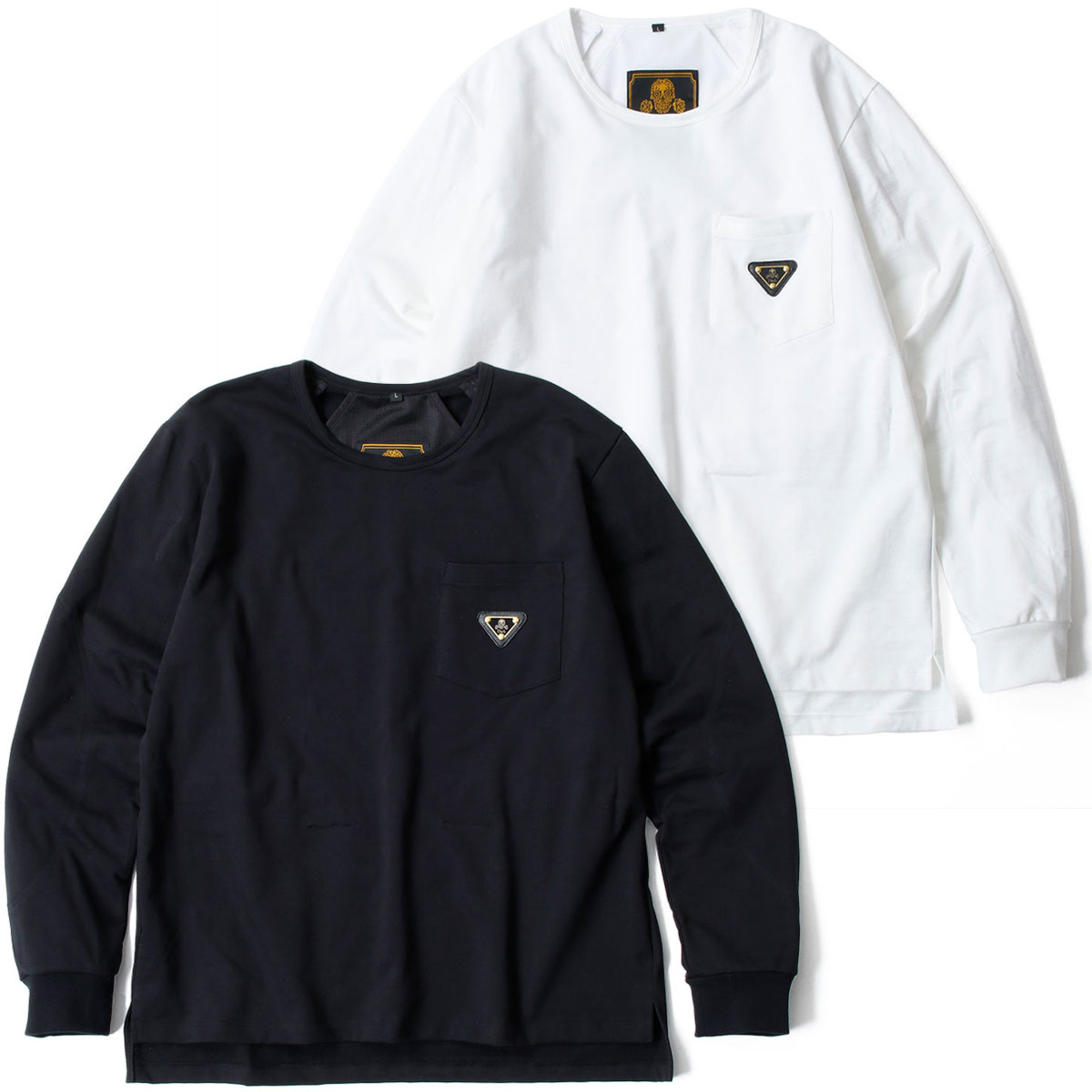 ロングスリーブ ダーク CORDURA®︎ バイカーロングTシャツ-FY2024 バイク ウェア トップス Dark