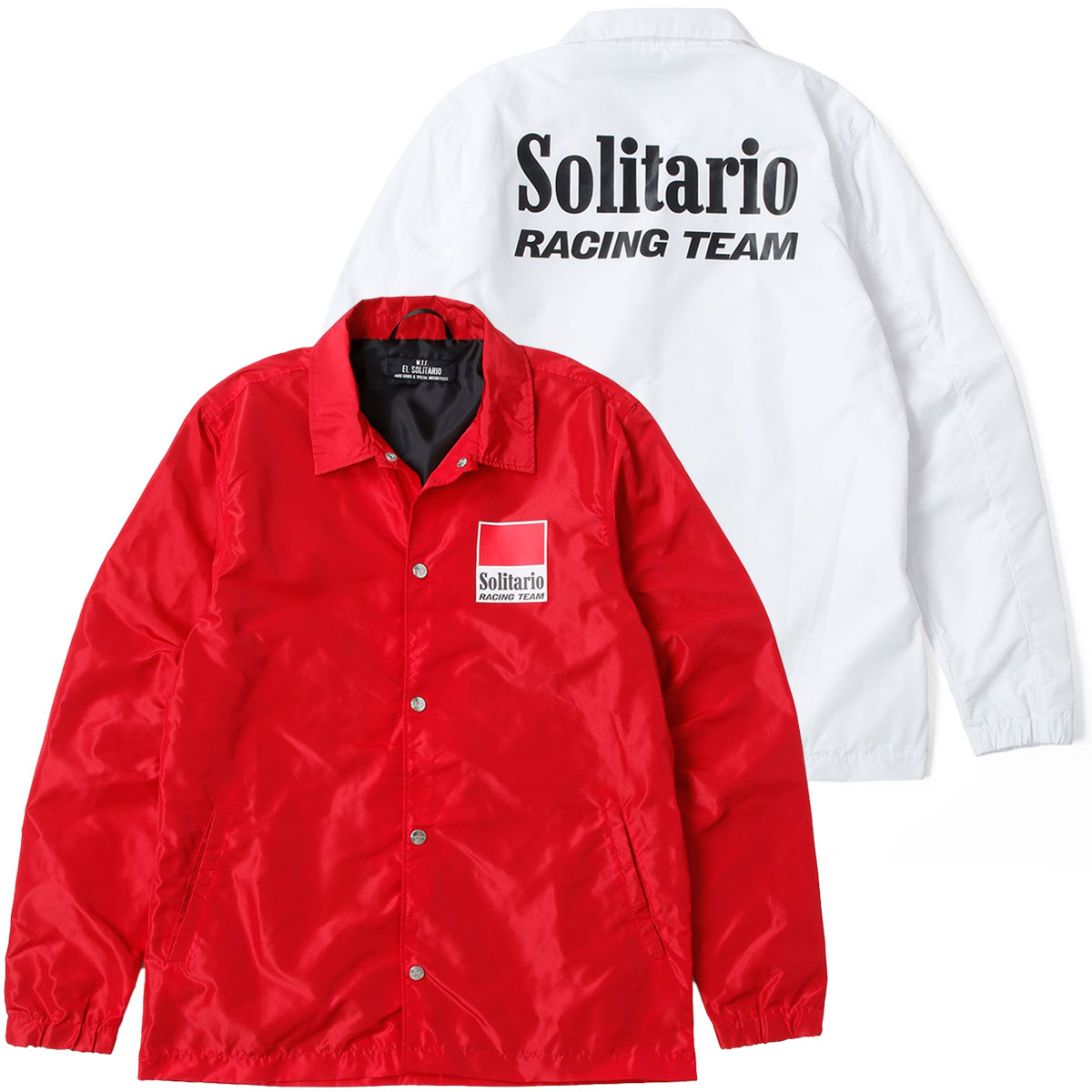 ジャケット エルソリタリオ ソリタリオ レーシング チーム ジャケット バイク ウェア アウター El Solitario