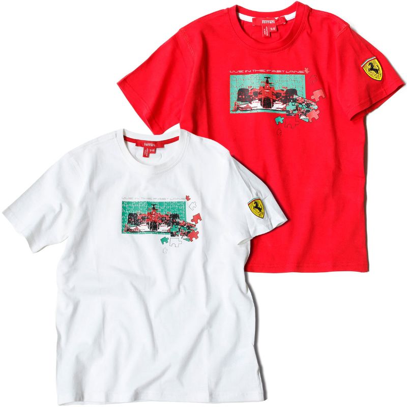 楽天市場】フェラーリ Tシャツ フロントバック F1 キッズ T