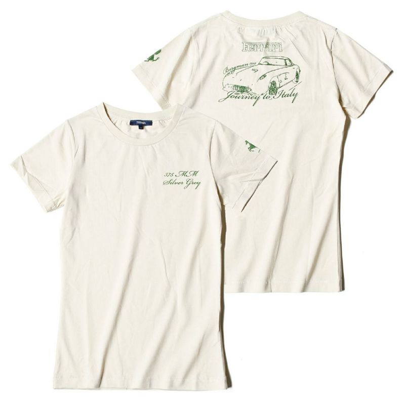フェラーリ Tシャツ ウィメンズ 375MM プリント ホース Tシャツ モータースポーツ ウェア Ferrari 楽天市場】フェラーリ Tシャツ ウィメンズ 375MM プリント
