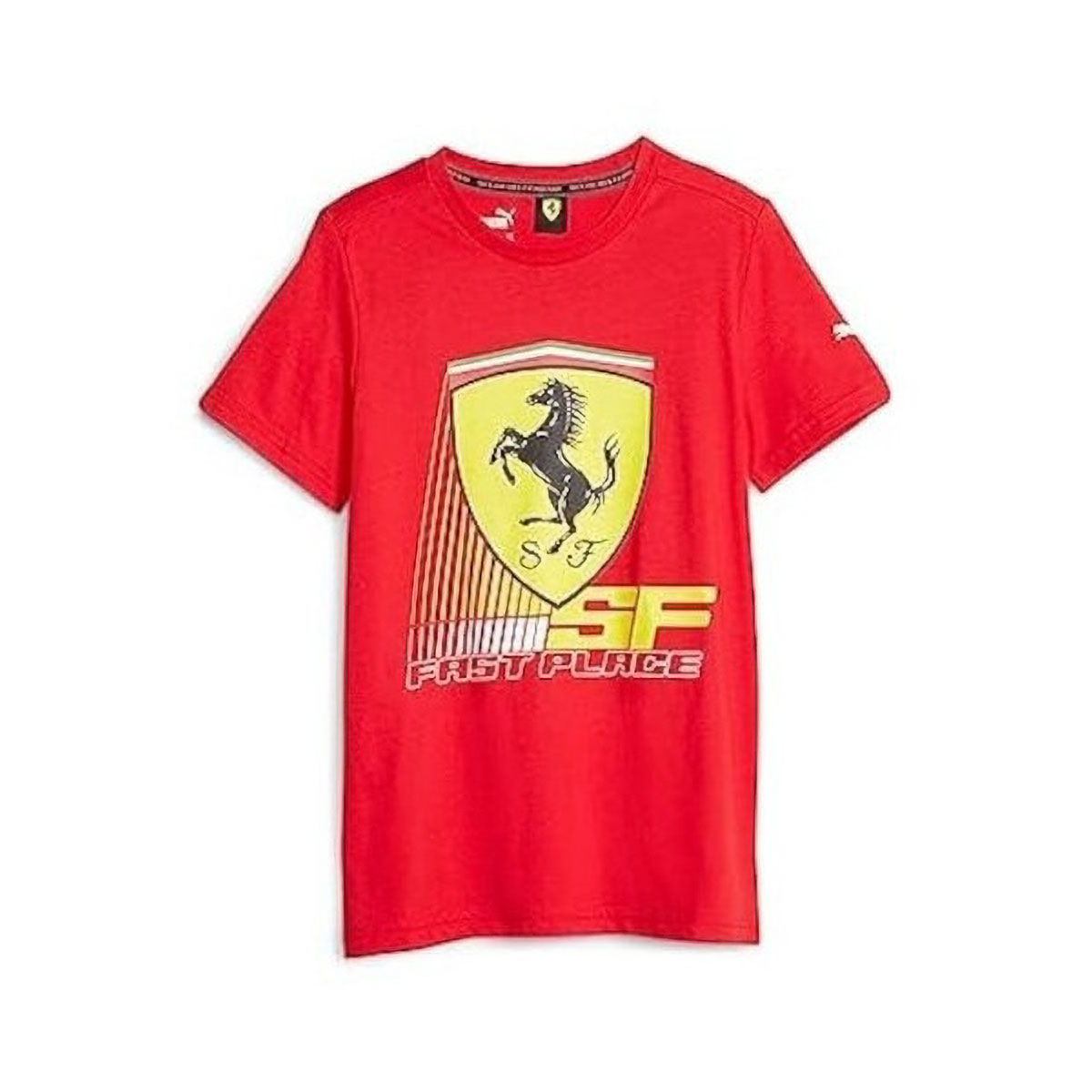 フェラーリ Tシャツ フェラーリ スクーデリア ロッソ コルサ ジュニア Tシャツ モータースポーツ ウェア Ferrari Race Rosso Corsa 5,280円