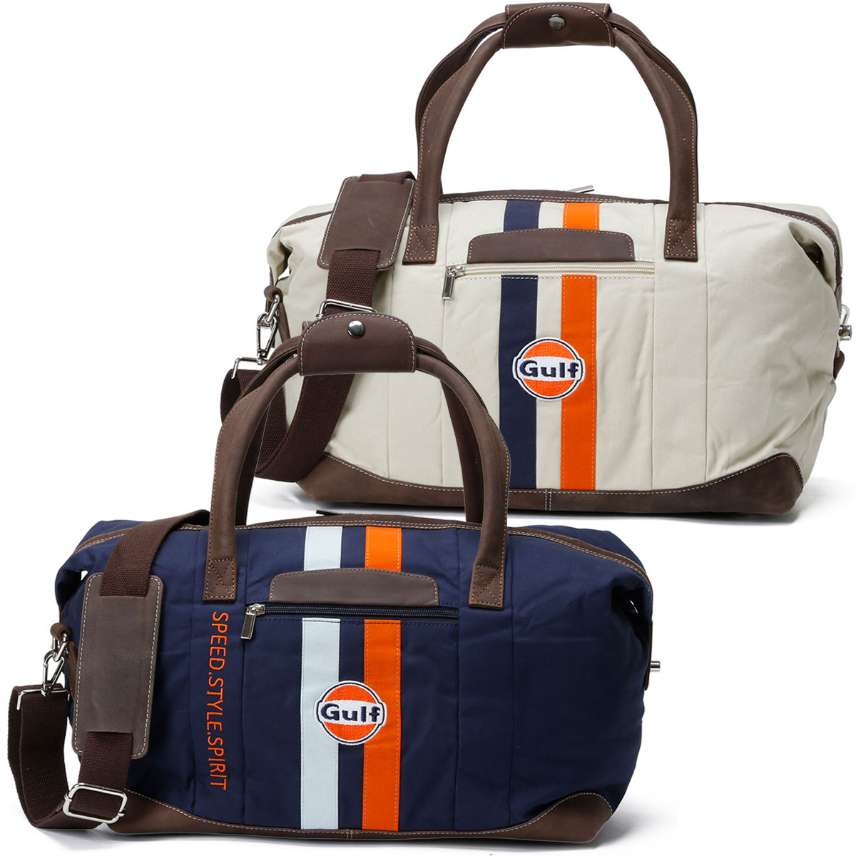 【未使用級✨希少】　GULF ガルフ ボストンバッグ レザー スポーツバッグ ガルフ ボストンバッグ ディレイニー トラベル バッグ ミディアム 車