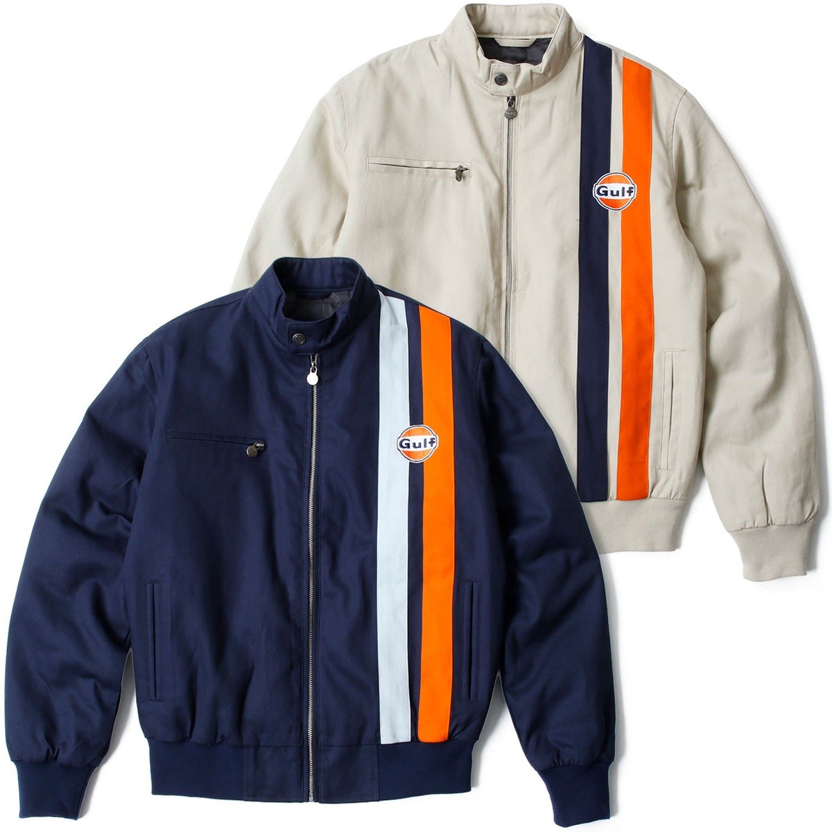 アウター ガルフ ディレニー ブルゾン 車 ウェア GULF Delaney Blouson