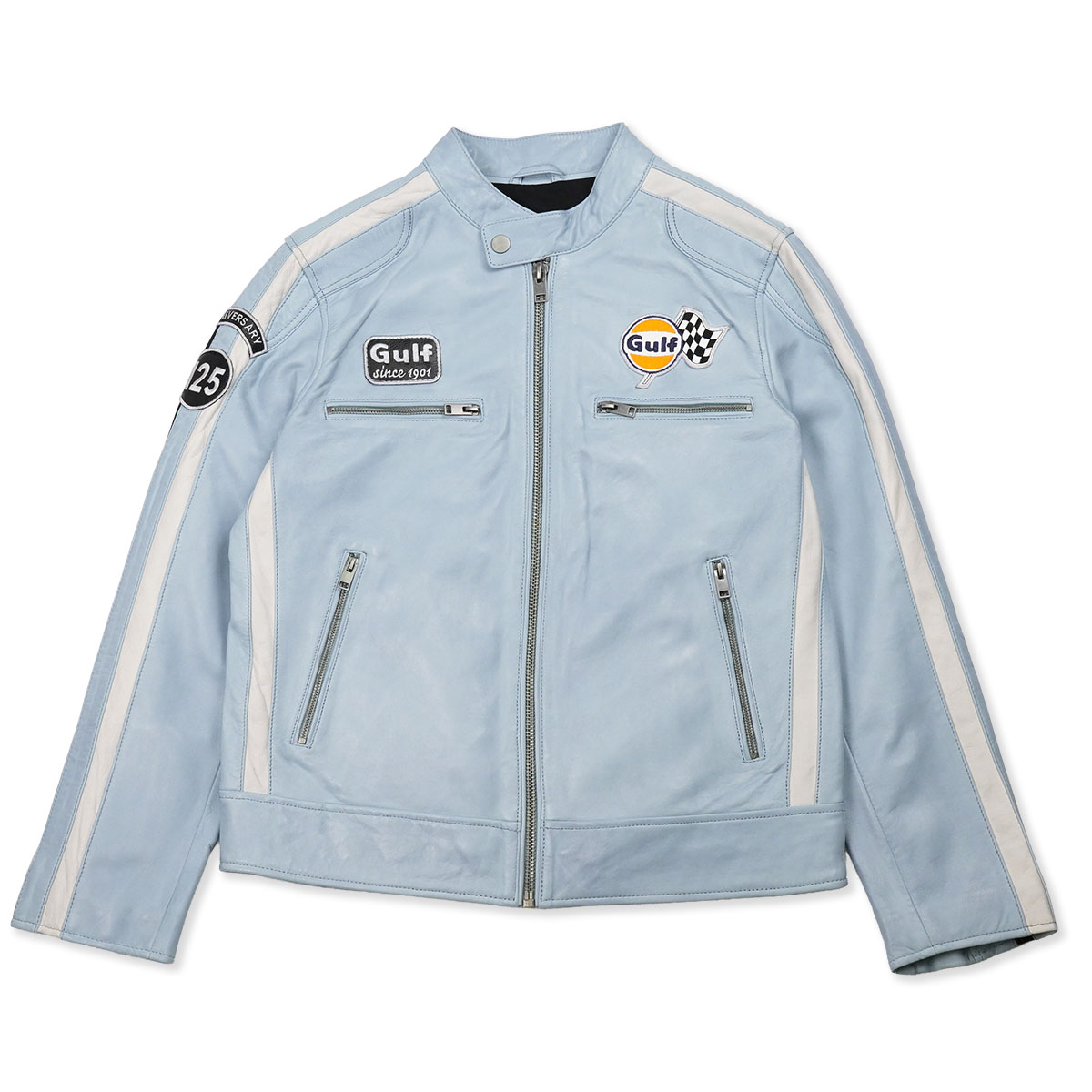 アウター ガルフ 125 ガルフレーシングジャケット 車 ウェア GULF 125 Gulf Racing Jacket light blue