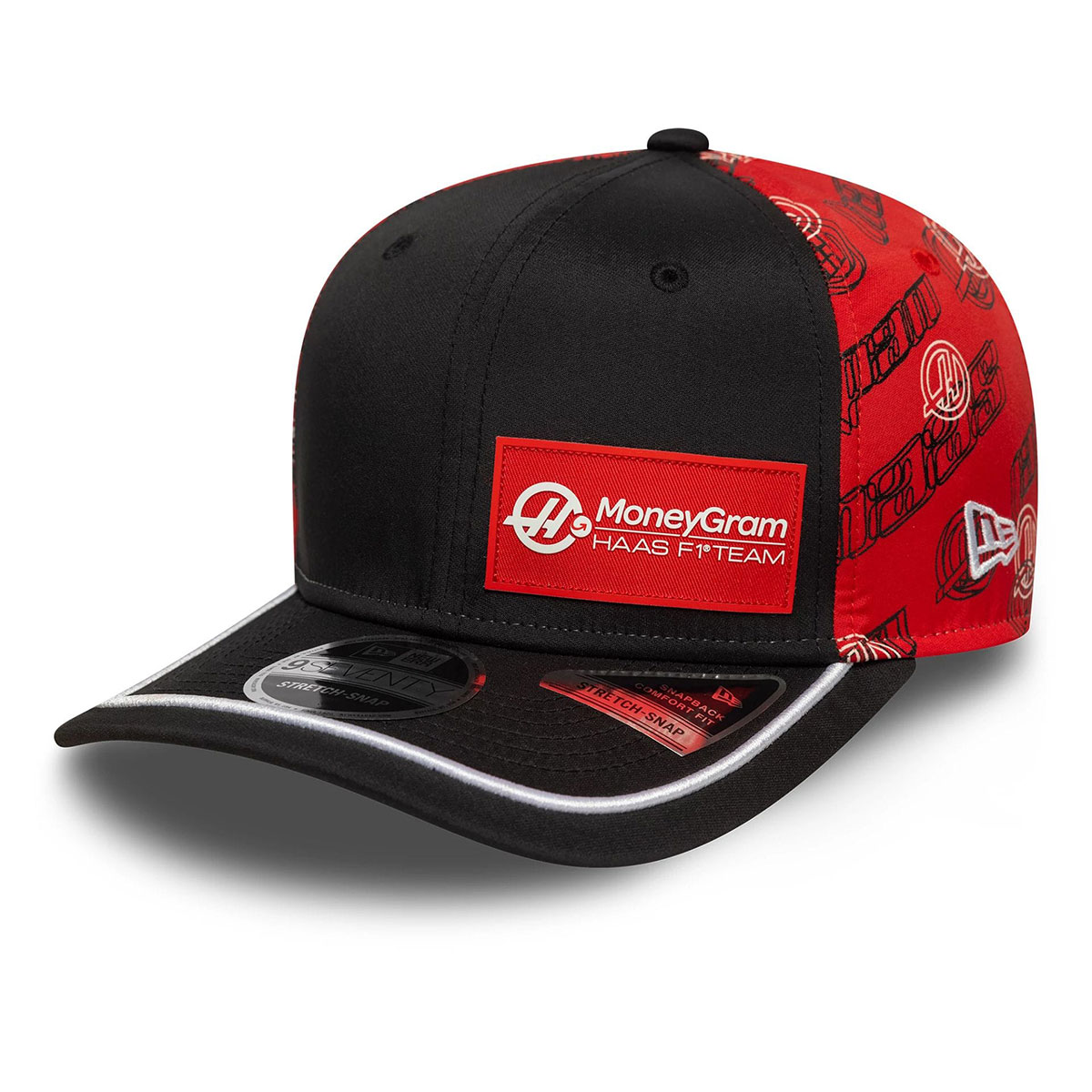 帽子 ハース F1 チーム New Era 9SEVENTY ジャパン ストレッチス スナップ キャップ モータースポーツ 雑貨 HAAS JAPAN 9SEVENTY STRETCH SNAP