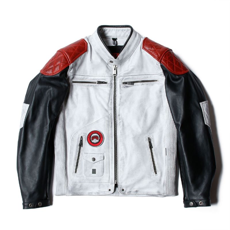 楽天市場】ヘルストン レザー ジェイ レザー ジャケット バイク ウェア