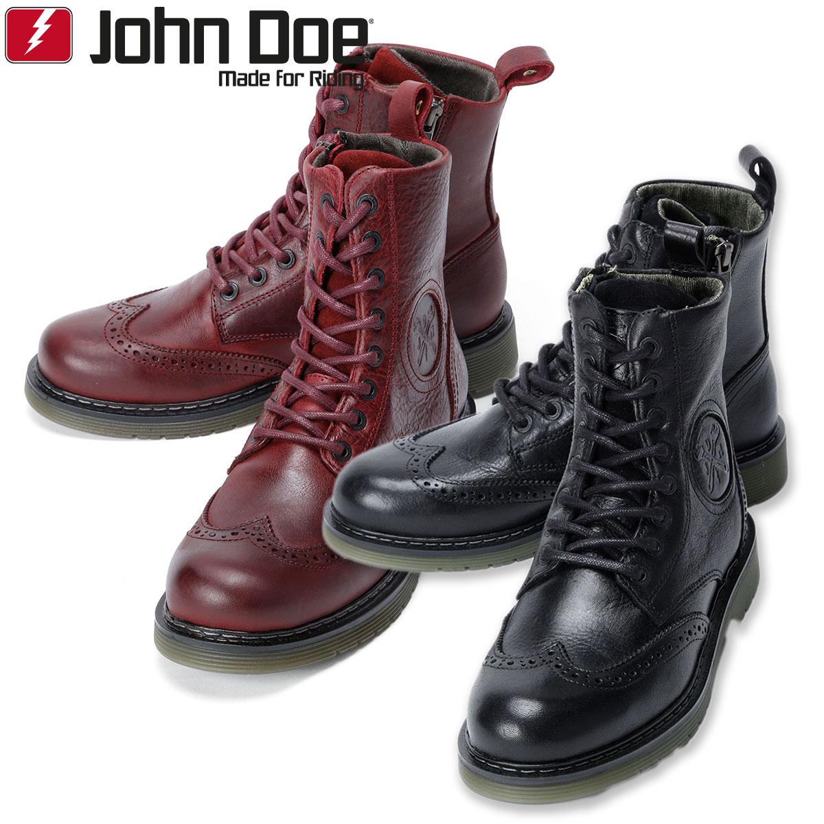 美品 John Doe Daytona デイトナ XTM ブーツ バイク用 ブーツタイプ ジョンドゥー デイトナ XTM ブーツ バイク