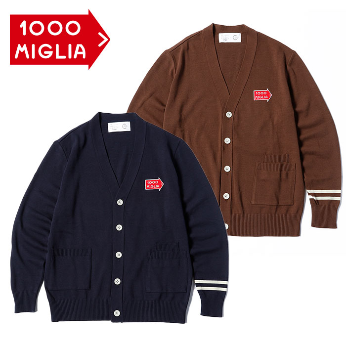 Mille Migliaラ・フェスタ コットン ニット新品メンズ長袖ニットM Mille Migliaラ・フェスタ コットン ニット新品メンズ長袖ニット