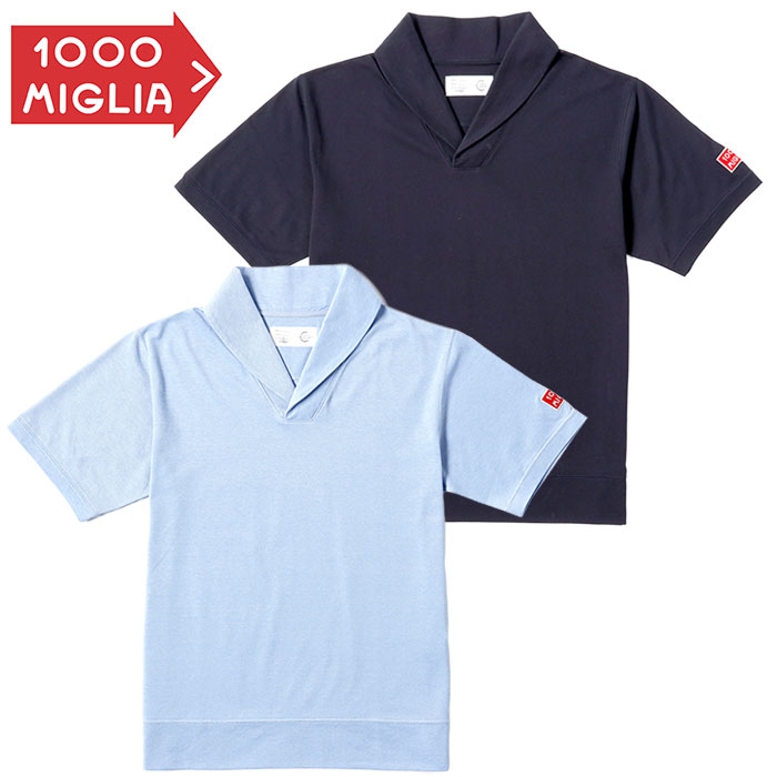 ミッレミリア ポロシャツ ショールカラー　半袖 車 ウェア Mille Miglia 13,147円
