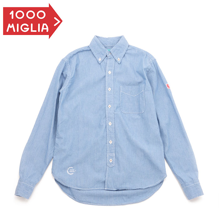 ミッレミリア シャツ シャンブレーシャツ 車 ウェア Mille Miglia 13,543円