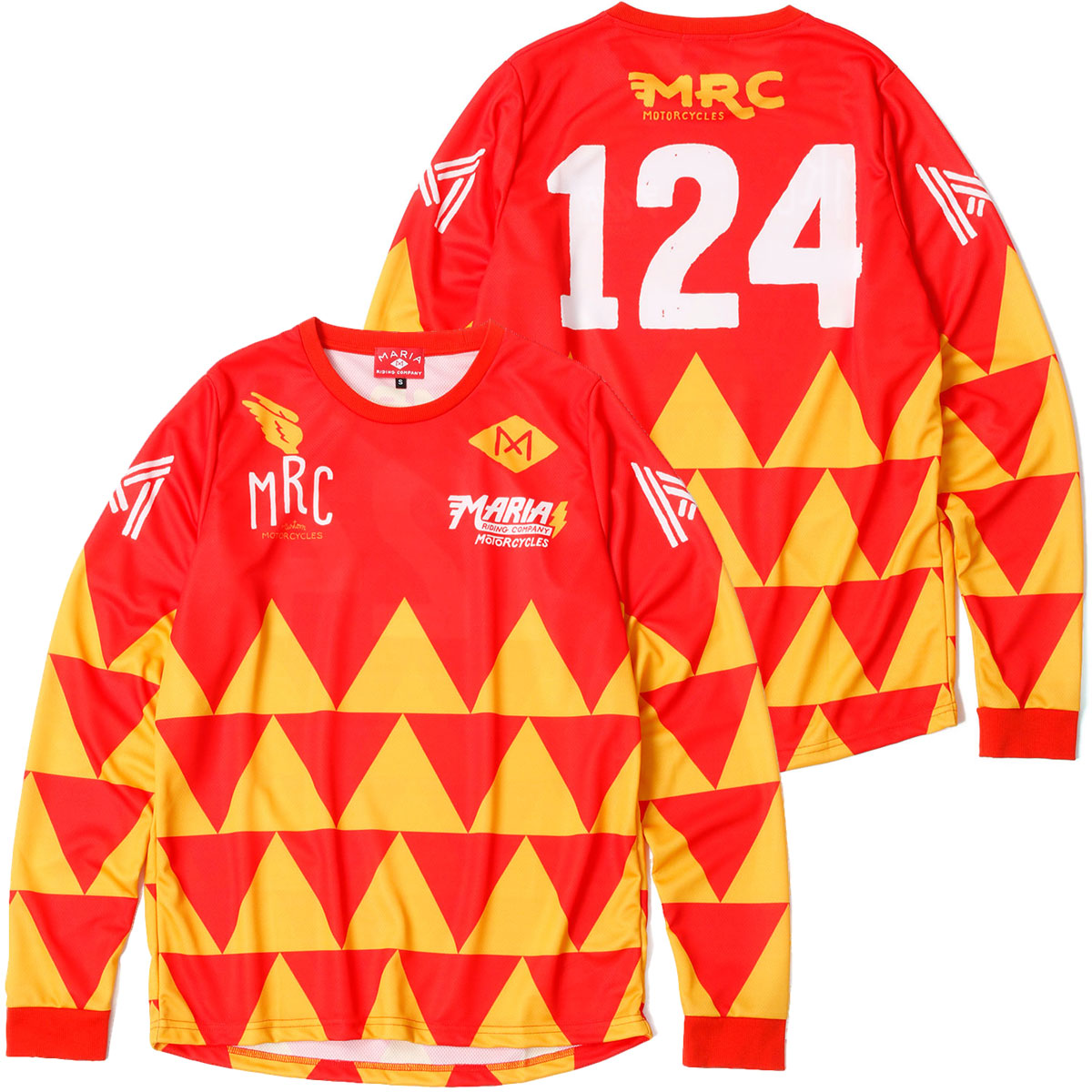 MXジャージ マリア ライディング カンパニー ビッグ トライ トロフィー ジャージ バイク ウェア トップス Maria Riding Company