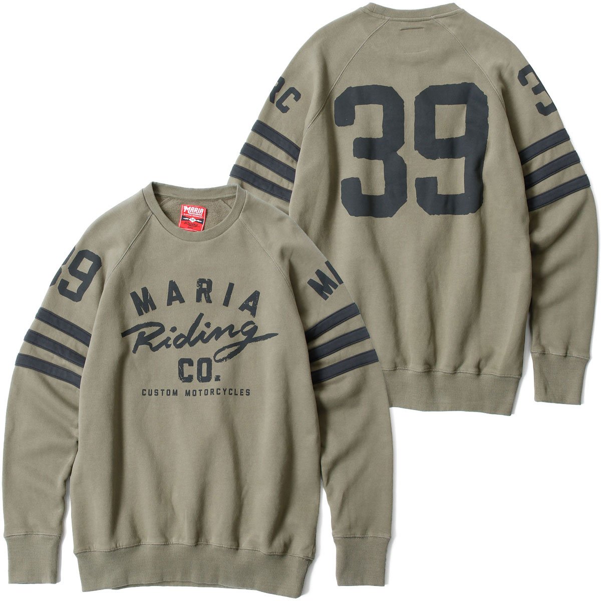 スウェット マリア ライディング カンパニー スペード スウェットシャツ バイク ウェア パーカー Maria Riding Company SPADES SWEATSHIRT