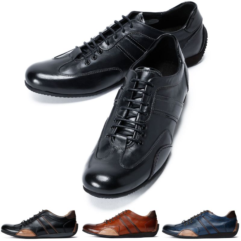 楽天市場】ナルディ スニーカー カーフレザーシューズ 車 ドライビング