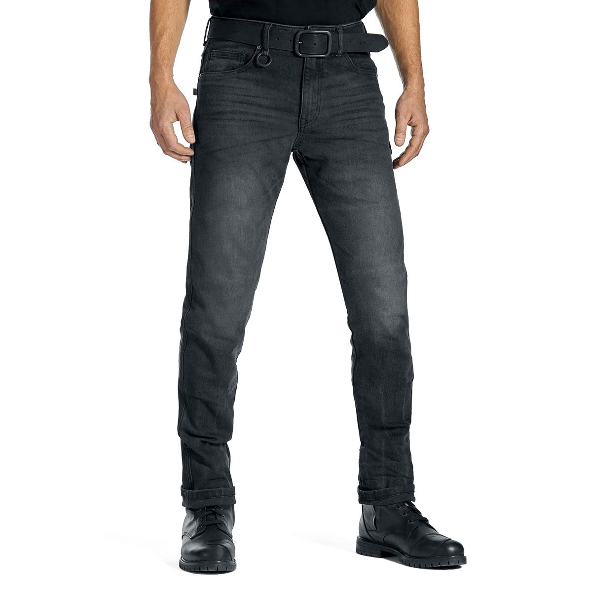 デニム パンドモト ロビー スリム ブラック ウェア パンツ Pando Moto ROBBY SLIM BLACK