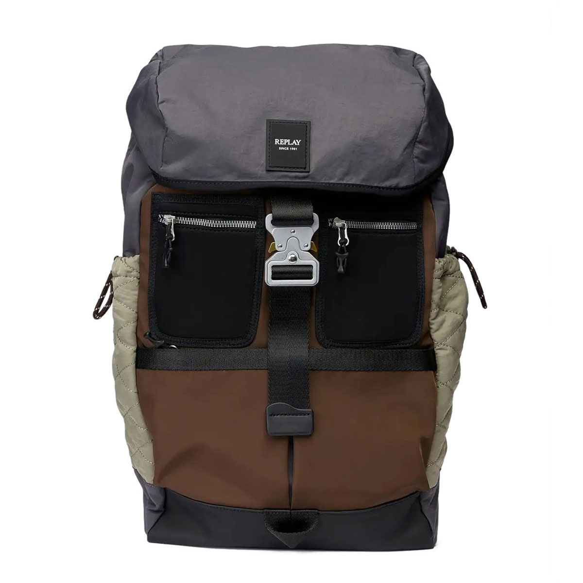 リプレイ ブレーキン マルチ バックパック バイク バッグ REPLAY BACKPACK IN BRAKEN MULTI