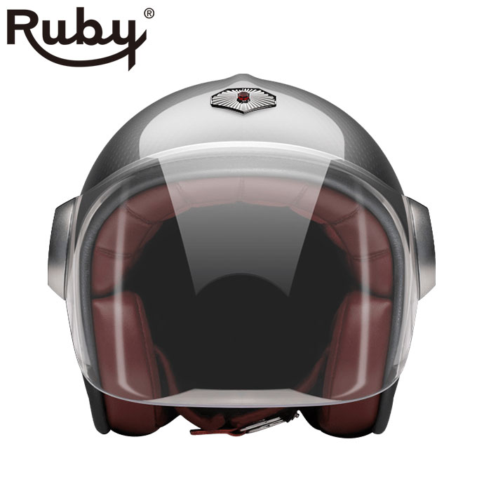 【楽天市場】ジェット ルビー ベガ（ベルベデーレ） バイク ヘルメット Ruby : Motorimoda