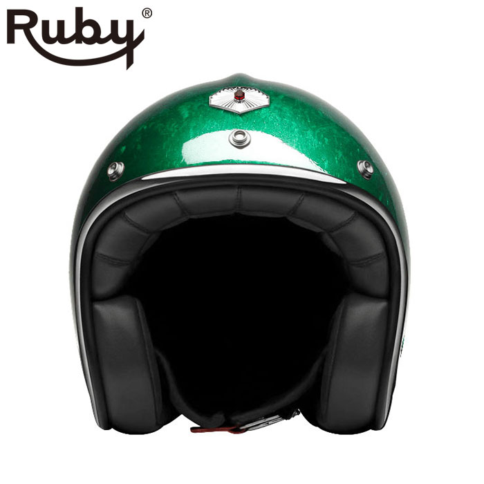 ジェット ルビー パシフィック グリーン（パヴィヨン） バイク ヘルメット Ruby｜Motorimoda