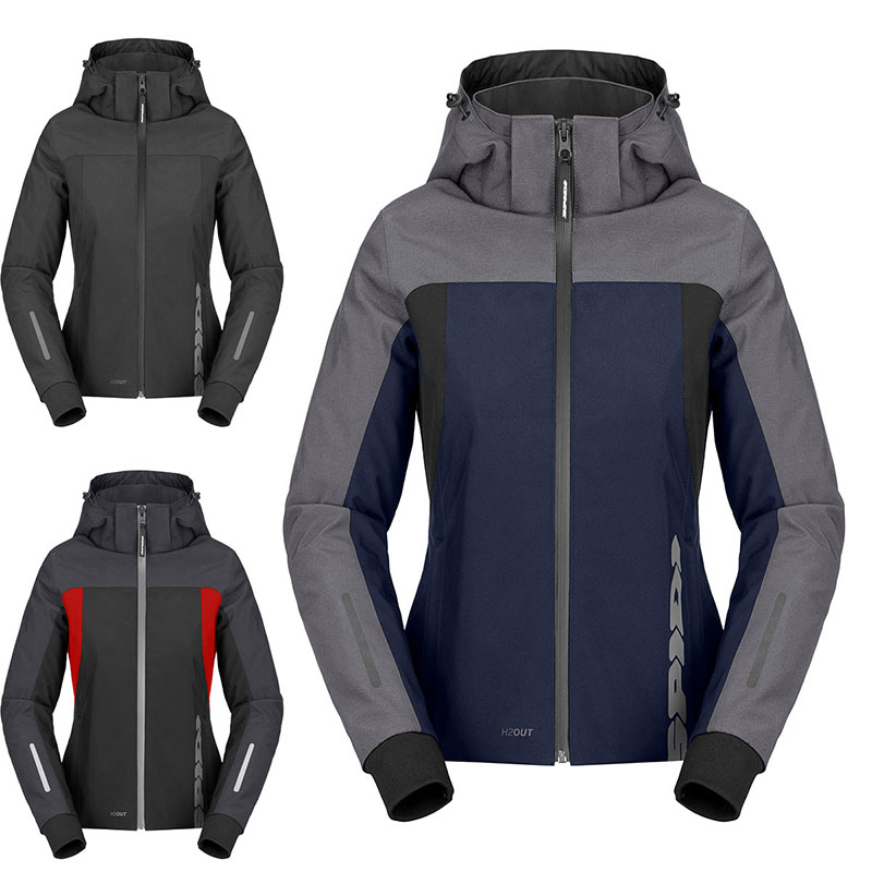 ジャケット スピーディ フーディ H2アウト 2 レディ バイク ウェア アウター SPIDI HOODIE H2OUT 2 LADY画像