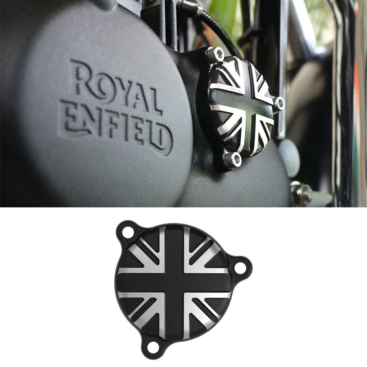 トリップマシン 雑貨 オイル フィルター カーター キャップ for ロイヤル・エンフィールド バイク Trip Machine oil filter carter cap