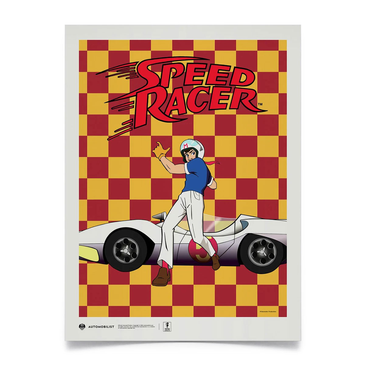 ポスター オートモビリスト スピード・レーサー マッハ5 ヒーロースタンス オフィシャルポスター モータースポーツ 雑貨 Automobilist Speed Racer | Hero Stance with the Mach 5 | Official Poster 8,800円