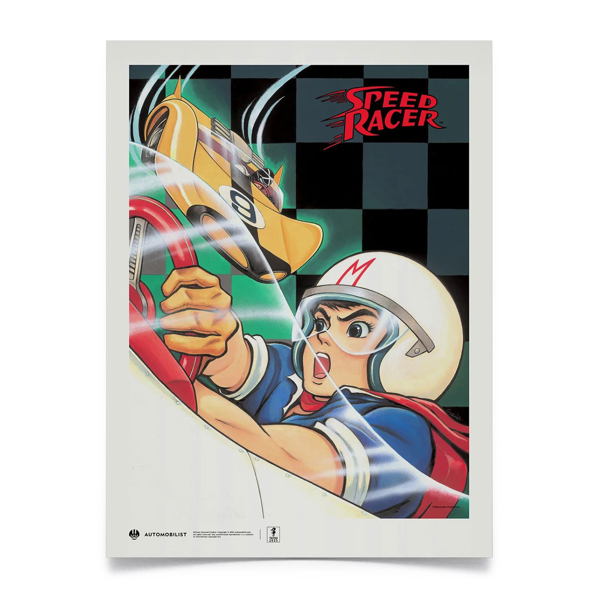 ポスター オートモビリスト スピード・レーサー ビハインド ザ ホイール オフィシャルポスター モータースポーツ 雑貨 Automobilist Speed Racer | Behind the Wheel | Official Poster 8,800円