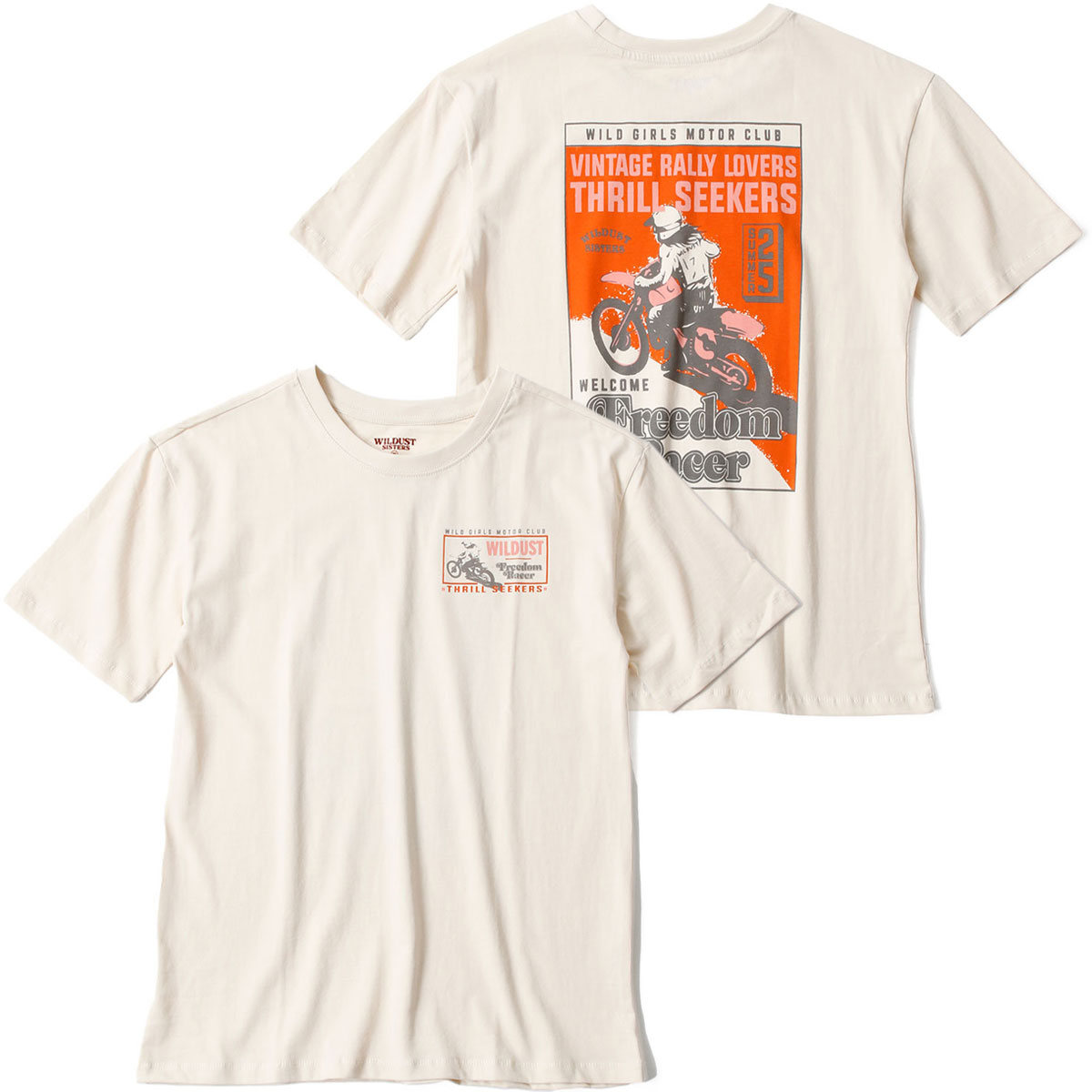Tシャツ ワイルダスト フリーダム レーサー Tシャツ バイク ウェア トップス WILDUST FREEDOM RACER TEE