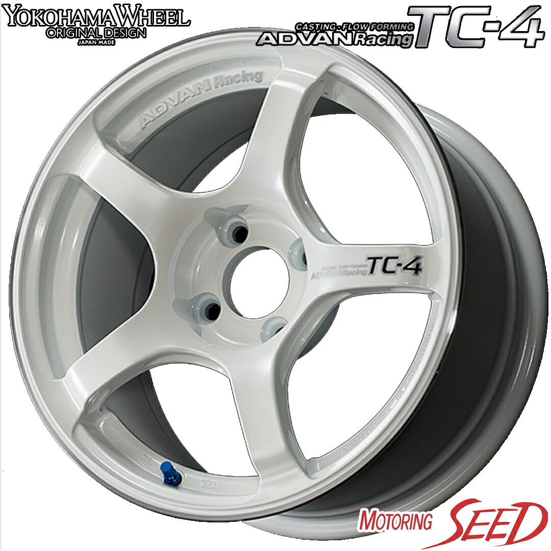 楽天市場 シビック等に Yokohama Wheel Advan Racing Tc 4 15 5 5j 4h 100 45 Bfgoodrich Radial T A レイズドホワイトレター P195 60r15 サマータイヤホイール4本セット モータリング ｓｅｅｄ