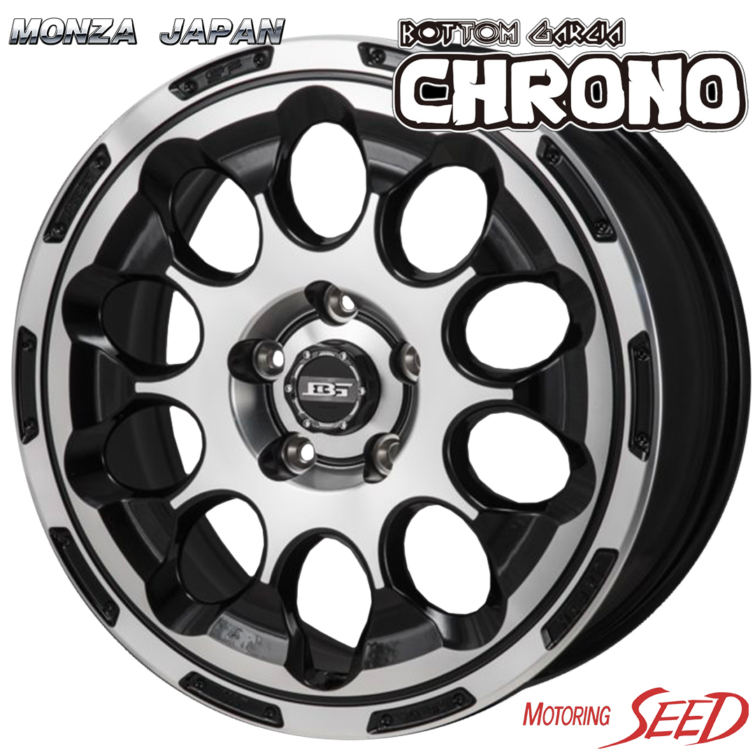 Rav4 ハリアー等に Monza 38 Japan Bottom 車用品 Garcia Chrono 17 7j 5h 5h M T Mudstar 114 3 38 サマータイヤホイール4本セット 225 65r17 Radial ホワイトレター オンラインストア正本