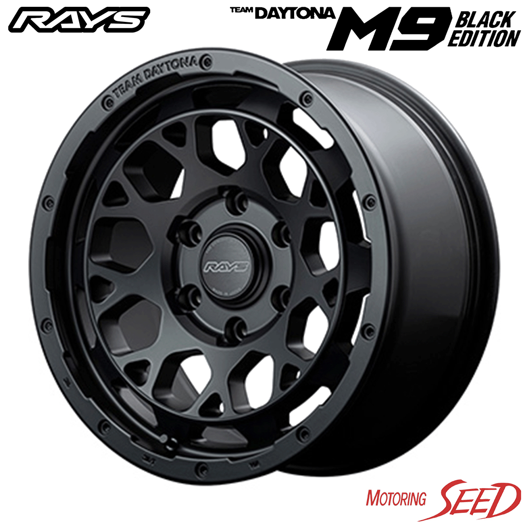 人気人気SALE RAYS TEAM DAYTONA レイズ デイトナ M9 BLACK EDITION