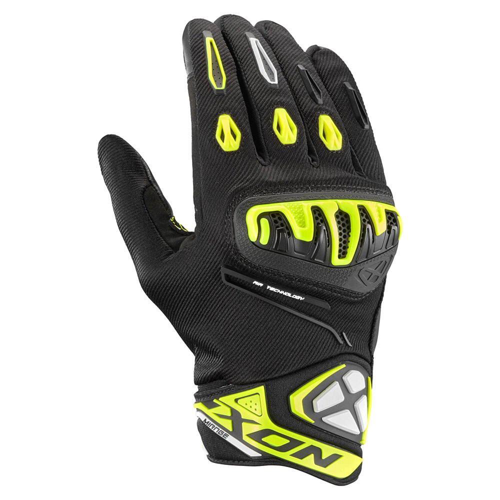 IXON(イクソン) MIRAGE AIR【メッシュグローブ】BLACK/BRIGHT YELLOW 11,138円