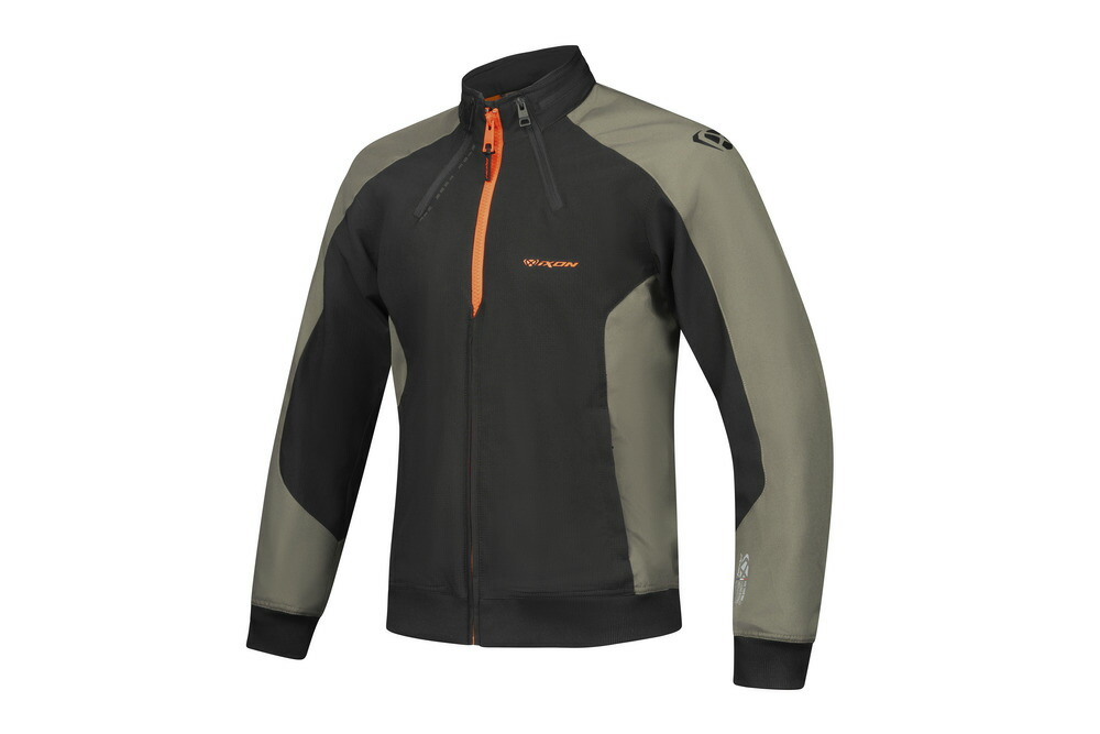 IXON(イクソン)M-SIWA WP A秋冬オールシーズンジャケット(BLACK/KHAKI/ORANGE)｜MOTOSALON