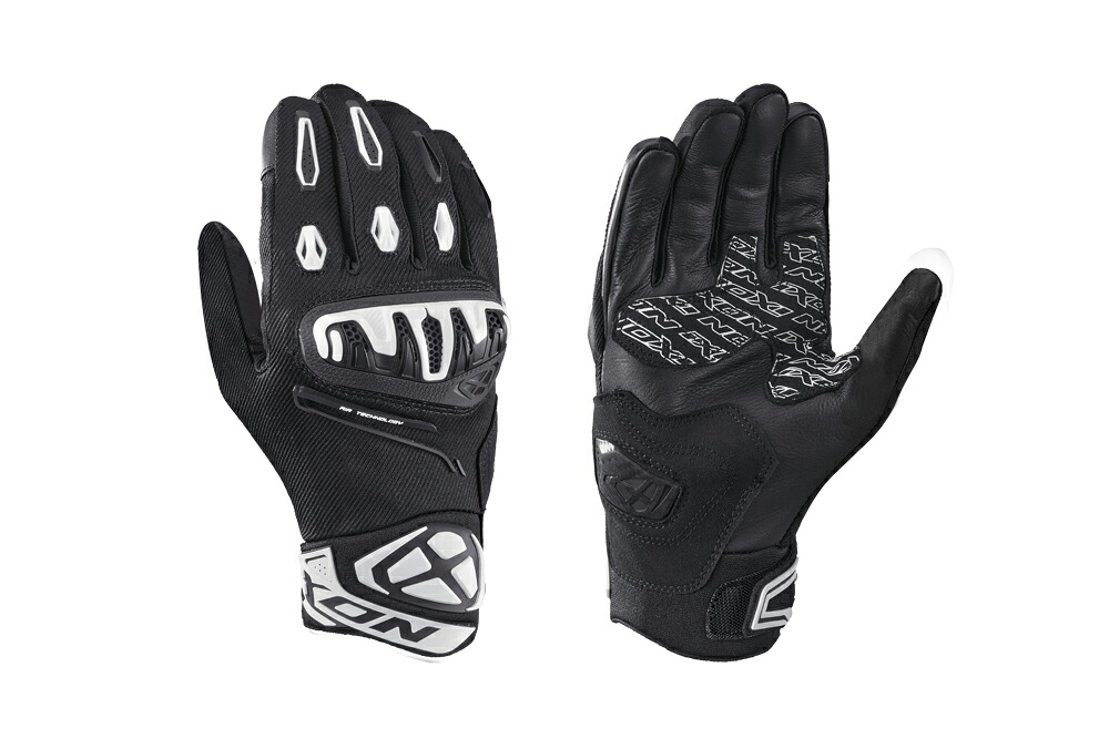 【国内正規取扱商品】IXON(イクソン)MIRAGE AIR グローブ (BLACK/WHITE)|MOTOSALON