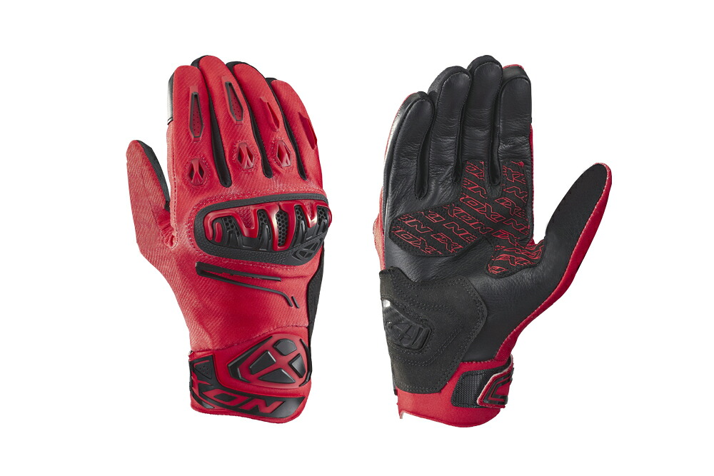 【国内正規取扱商品】IXON(イクソン)MIRAGE AIR グローブ (RED/BLACK)|MOTOSALON