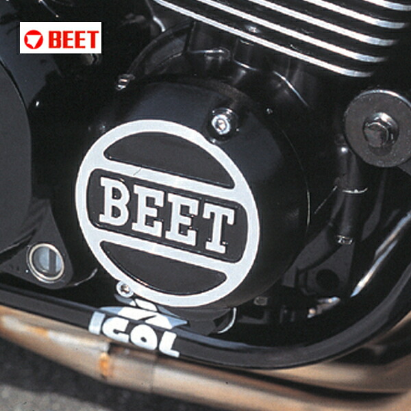 BEET ポイント(右)カバー ZEPHYR400/χ ブラック(0401-K03-04)|二輪用品店 MOTOSTYLE 店