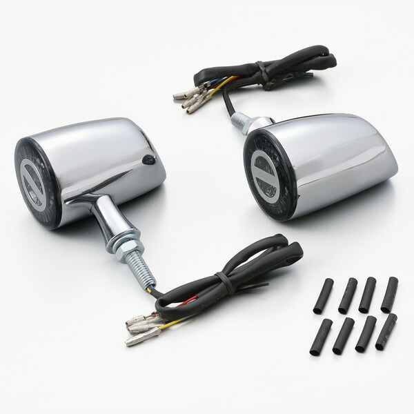 デイトナ 15316 HIGHSIDER LEDウィンカー ロケット・クラシック クローム｜二輪用品店 MOTOSTYLE 店