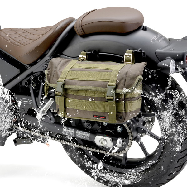 サドルバッグサポート（ベルトループ一体型）左側用 ELIMINATOR