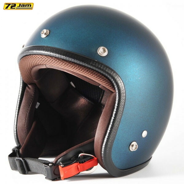 72JAM Helmet JP-08 TWILIGHT メタリックブラックベース キャンディーブルー マット仕上げ FREEサイズ(57-60cm未満)｜二輪用品店 MOTOSTYLE 店
