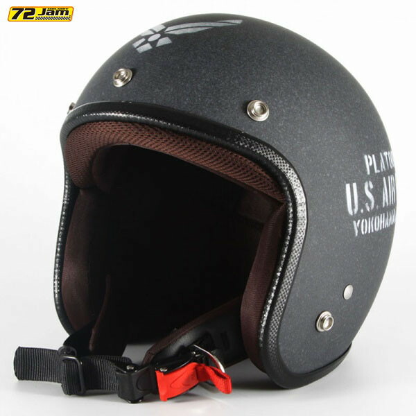 72JAM Helmet AF-08 NIGHTHAWK ダークグレー マット仕上げ FREEサイズ(57-60cm未満)｜二輪用品店 MOTOSTYLE 店 19,119円