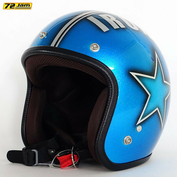 72JAM Helmet IP-3002 アイアンスター ブルー Sサイズ(55-57cm未満)|二輪用品店 MOTOSTYLE 店